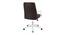 Somerset Office Chair (Brown) by Urban Ladder - Design 1 Side View - 466862