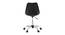 Wallis Office Chair (Black) by Urban Ladder - Design 1 Side View - 466866