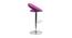Wade Bar Stool (Purple) by Urban Ladder - Design 1 Side View - 466874