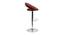 Wade Bar Stool (Maroon) by Urban Ladder - Design 1 Side View - 466879