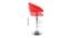 Vida Bar Stool (Red) by Urban Ladder - Rear View Design 1 - 466884