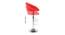 Vida Bar Stool (Red) by Urban Ladder - Rear View Design 1 - 466884