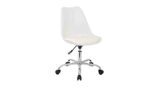 Wallis Office Chair (White) by Urban Ladder - Front View Design 1 - 466923