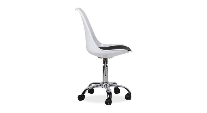 Wallis Office Chair (White & Black) by Urban Ladder - Front View Design 1 - 466924
