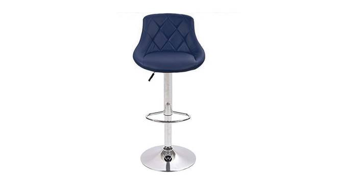 Winston Bar stool (Dark Blue) by Urban Ladder - Front View Design 1 - 466927