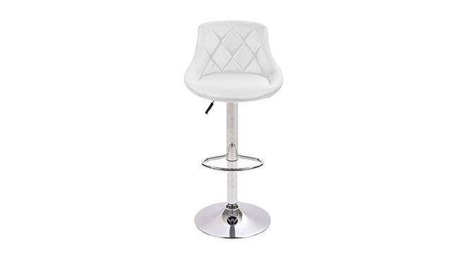 Winston Bar stool (White) by Urban Ladder - Front View Design 1 - 466935