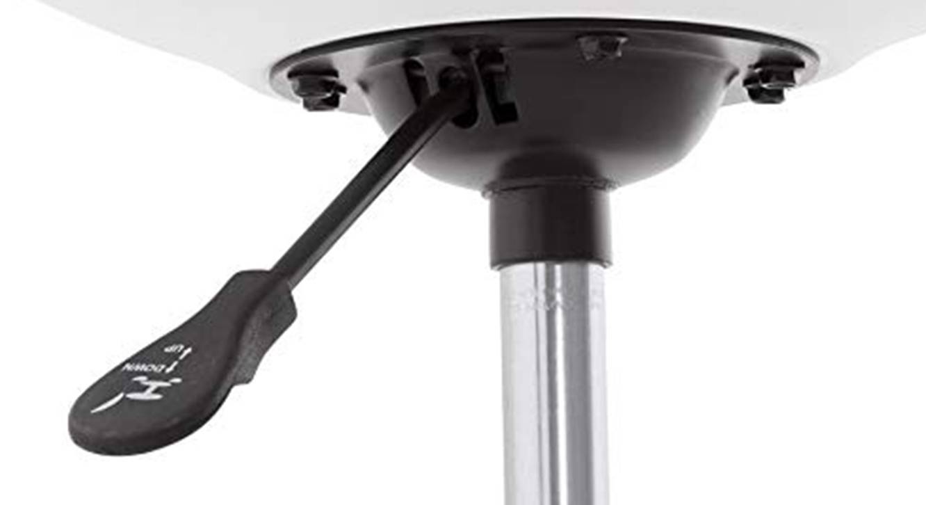 Wallis Study Chair in White Colour Urban Ladder