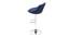 Winston Bar stool (Dark Blue) by Urban Ladder - Design 1 Side View - 466956