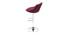 Winston Bar stool (Maroon) by Urban Ladder - Design 1 Side View - 466961