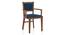 Aurelio Study Chair (Teak Finish, Delft Blue) by Urban Ladder - Cross View Design 1 - 