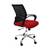 Abelard office chair black n red lp