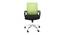 Abelard Office Chair (Parrot Green & Black) by Urban Ladder - Front View Design 1 - 467931