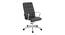 Astin Office Chair (Black) by Urban Ladder - Front View Design 1 - 467938