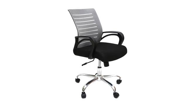 Abelard Office Chair (Grey & Black) by Urban Ladder - Cross View Design 1 - 467948
