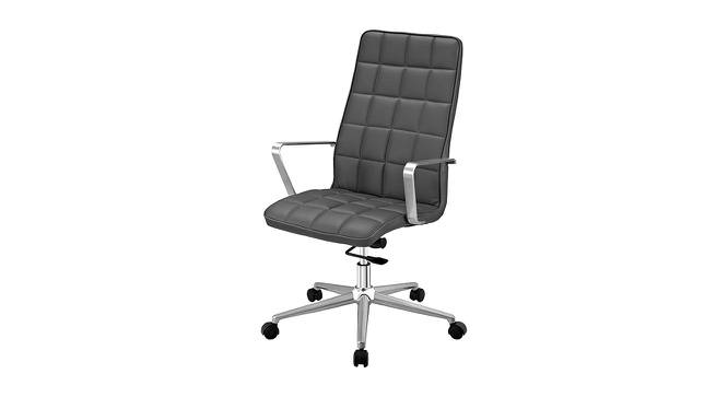 Astin Office Chair (Dark Grey) by Urban Ladder - Cross View Design 1 - 467953