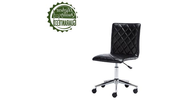 Aure Office Chair (Black) by Urban Ladder - Cross View Design 1 - 467955