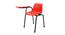 Aline Study Chair (Red) by Urban Ladder - Design 1 Side View - 467958