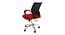 Abelard Office Chair (Black & Red) by Urban Ladder - Design 1 Side View - 467965