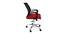 Abelard Office Chair (Black & Red) by Urban Ladder - Rear View Design 1 - 467981
