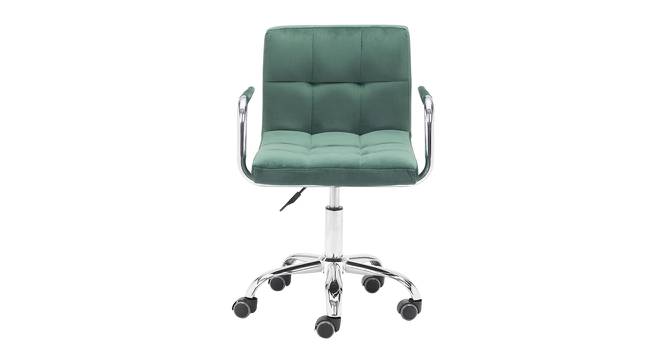 Aymeric Office Chair (Dark Green) by Urban Ladder - Front View Design 1 - 468042