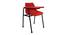 Bernadette Study Chair (Red) by Urban Ladder - Cross View Design 1 - 468050