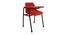 Bernadette Study Chair (Red) by Urban Ladder - Cross View Design 1 - 468054