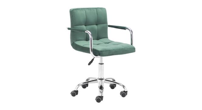 Aymeric Office Chair (Dark Green) by Urban Ladder - Cross View Design 1 - 468058