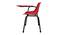 Bernadette Study Chair (Red) by Urban Ladder - Rear View Design 1 - 468086