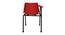 Bernadette Study Chair (Red) by Urban Ladder - Design 1 Close View - 468097