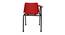 Bernadette Study Chair (Red) by Urban Ladder - Design 1 Close View - 468101