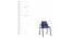 Bernadette Study Chair (Red) by Urban Ladder - Design 1 Dimension - 468110