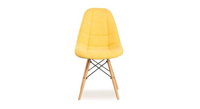 Chaucer Dining Chair (Yellow) by Urban Ladder - Front View Design 1 - 468148