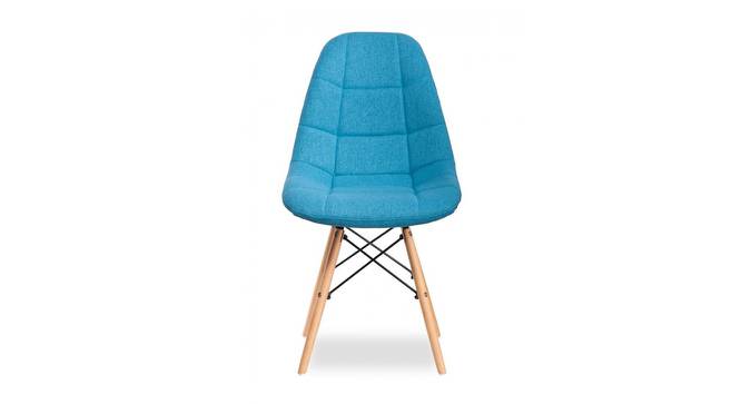 Chaucer Dining Chair (Sky Blue) by Urban Ladder - Front View Design 1 - 468149