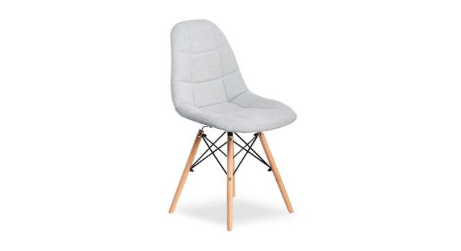 Chaucer Dining Chair (Light Grey) by Urban Ladder - Cross View Design 1 - 468163