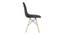 Chaucer Dining Chair (Black) by Urban Ladder - Design 1 Side View - 468177