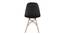 Chaucer Dining Chair (Black) by Urban Ladder - Design 1 Close View - 468207