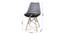 Clovis Dining Chair (Grey & Black) by Urban Ladder - Design 1 Dimension - 468228