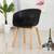 Gustave dining chair black lp