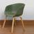Gustave dining chair green lp
