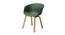 Gustave Dining Chair (Green) by Urban Ladder - Front View Design 1 - 468271