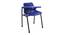 Edith Study Chair (Blue) by Urban Ladder - Cross View Design 1 - 468274