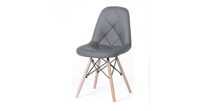 Fabron Dining Chair (Dark Grey) by Urban Ladder - Cross View Design 1 - 468280