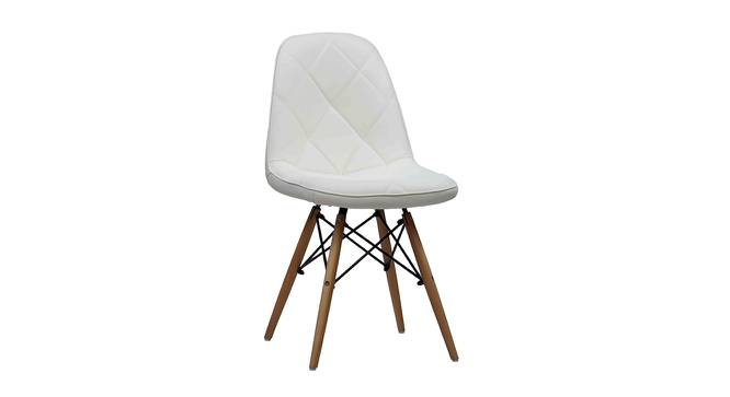 Fabron Dining Chair (White) by Urban Ladder - Cross View Design 1 - 468284