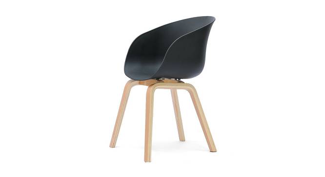 Gustave Dining Chair (Black) by Urban Ladder - Cross View Design 1 - 468288