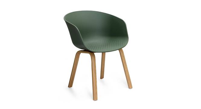 Gustave Dining Chair (Green) by Urban Ladder - Cross View Design 1 - 468289