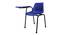 Edith Study Chair (Blue) by Urban Ladder - Design 1 Side View - 468292