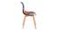 Fabrice Dining Chair (Multicoloured) by Urban Ladder - Design 1 Side View - 468297