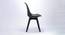 Fabser Dining Chair (Black) by Urban Ladder - Design 1 Side View - 468303
