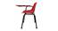 Edith Study Chair (Red) by Urban Ladder - Rear View Design 1 - 468312