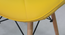 Fabron Dining Chair (Yellow) by Urban Ladder - Rear View Design 1 - 468318